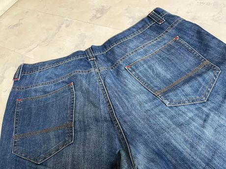 Riflové kraťasy, denim co,xl