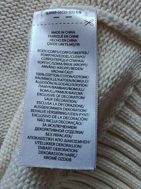 Ralph lauren bear originál damsky sveter, ralph lauren,s