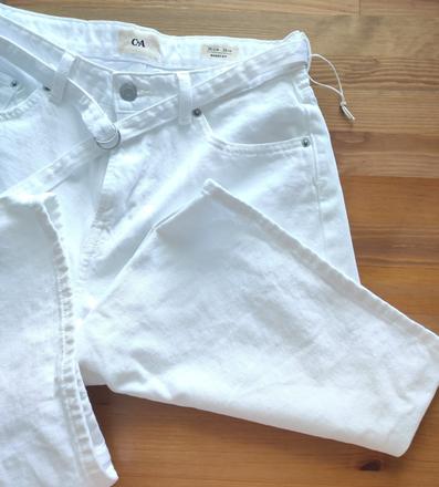 Dámske riflové kraťasy, c&a,36