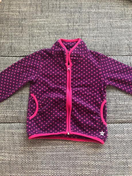 Koženková bunda+mikina, 86