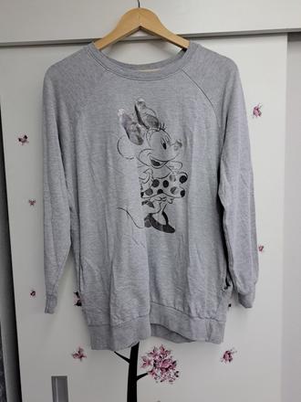 Predĺžená mikina, s