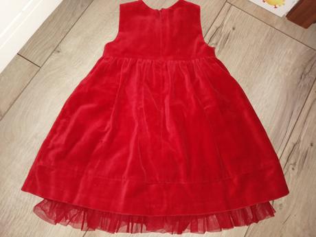 Sametové šatky s tylom, fagottino,92