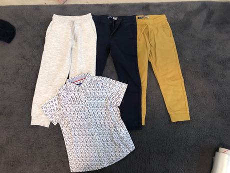 Nohavice a košeľa velk.110, 110