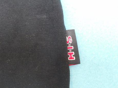 Čierne tričko h.i.s, xxl