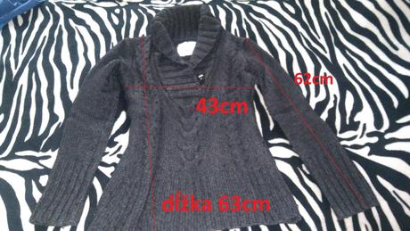 Dámsky pletený sveter h&m, h&m,s