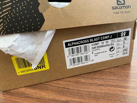 Outdoorove nepremokavé tenisky salomon, salomon,38