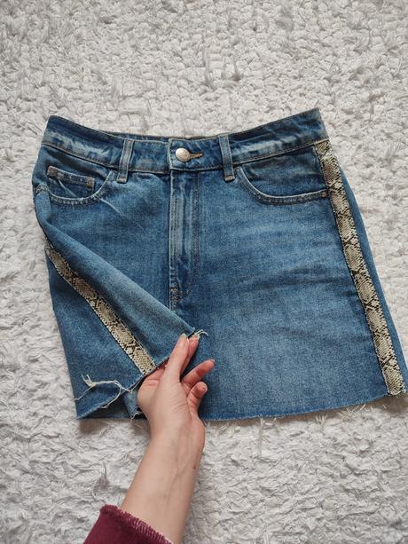 Rifľová sukňa, sinsay,s