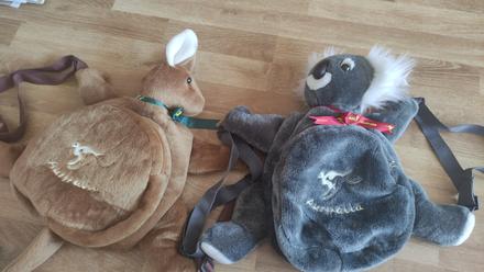 Batohy v tvare zvieratka,