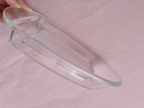 Sklenené strúhadlo na ovocie, 