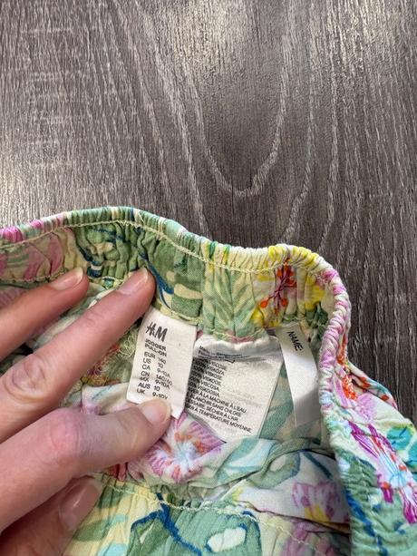 H&m lahke letne dievčenske nohavice na 9-10 rokov, h&m,140