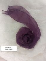 Šatka na krk k spoločenským šatám, xl