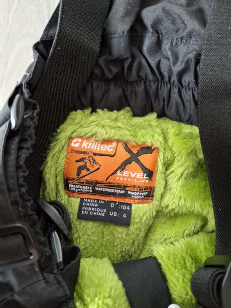 Kvalitné oteplovačky killtec velkost 104, 104