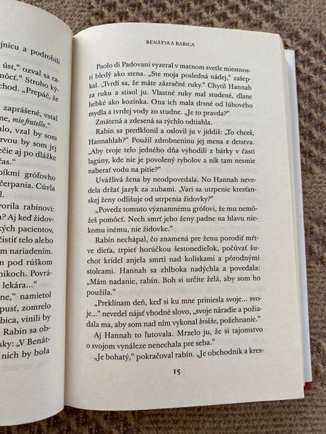 Krásna kniha benátska babica roberta rich,