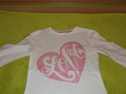 Krásne tričko s trblietkami, f&f,152