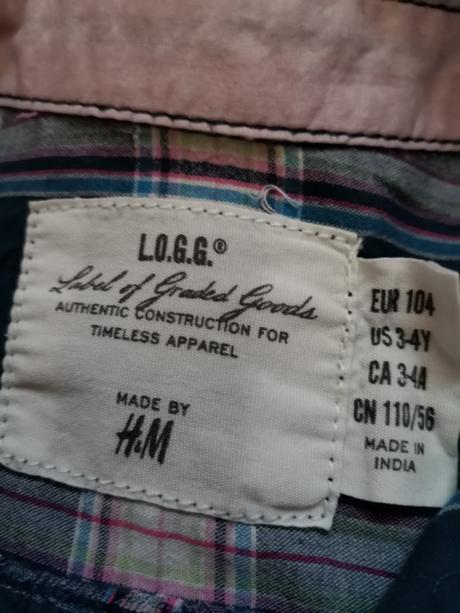 Košeľa, h&m,104