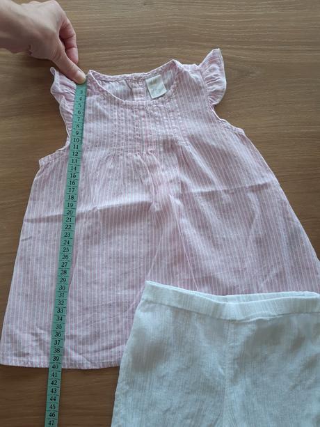 Letný komplet top + kraťasy h&m, h&m,86