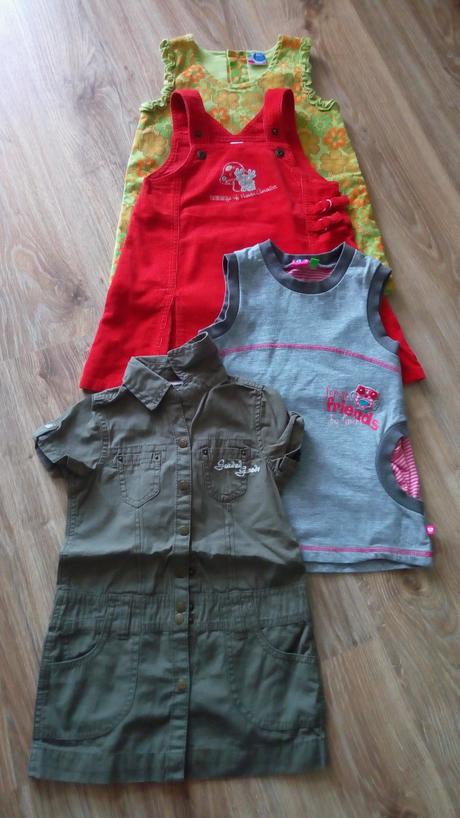 Balík šiat pre dievčatko, 86–98