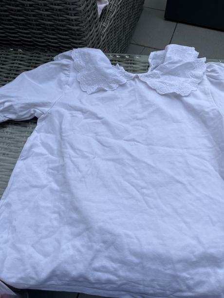 Tričko s krajkou, zara,164