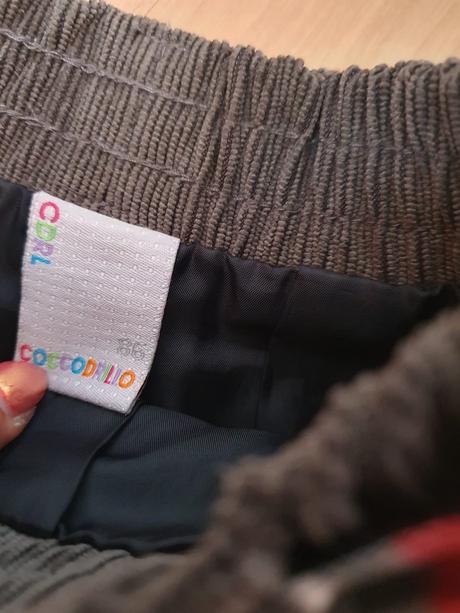 Hrubšia kockovaná suknička č.86, coccodrillo,86