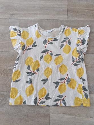 Lindex tričko citróny, lindex,116