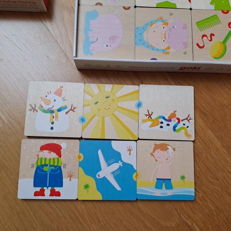 Goki didaktická hra postupnosť, 