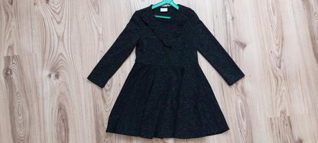 Šaty popretkávané striebornými nitkami, f&f,110