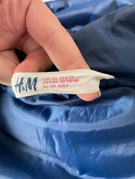 Prešívaná vesta, h&m,134