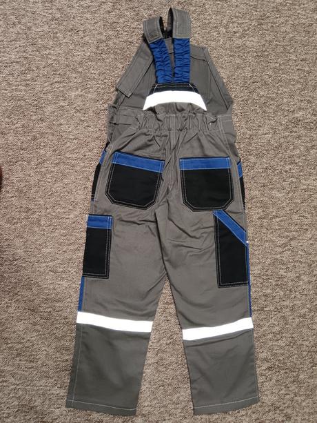 Detské monterkové nohavice, 128