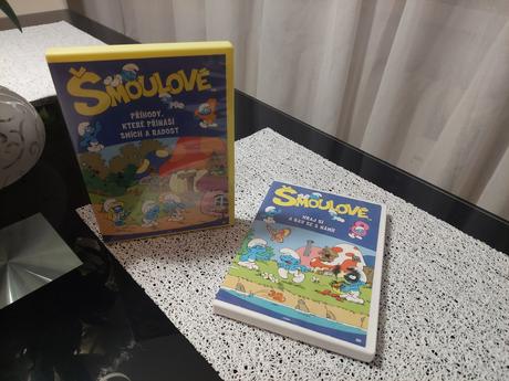 Dvd šmolkovia 3 ks,