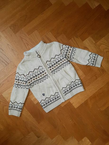 Sergent major sveter na zips s vlnou, sergent major,92