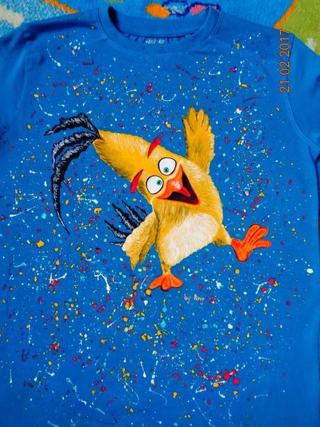 Ručne maľované tričko, 50 - 164