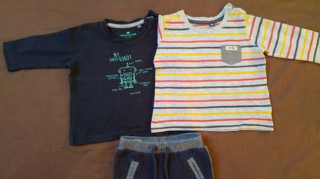 2 tričká & nohavice tom taylor, č. 68/74, tom tailor,68