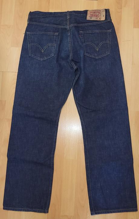 Nenosené rifle levis 501, w36/l30, john lewis,l