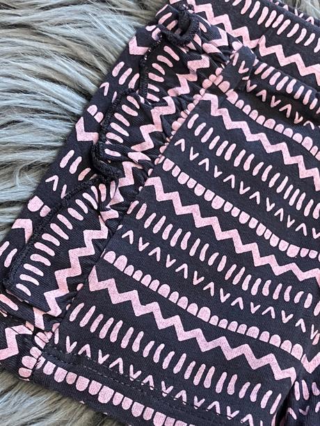 Dievčenské šortky s fodričkami so cute (80), 80