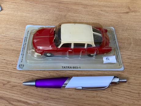 Zberateľské modely áut tatra 603 - aj na kusy,
