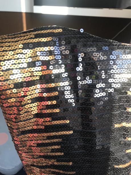 Flitrovane saty, amisu,36