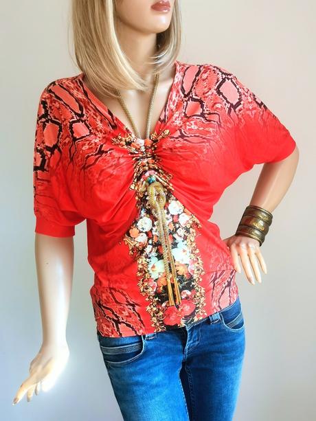 Party 21- blúzka pre extravagantné dámy, s