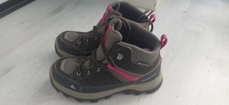 Quechua detské turistické topánky waterproof, quechua,36