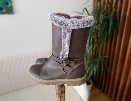 Zimné zateplené čižmy, deichmann,36