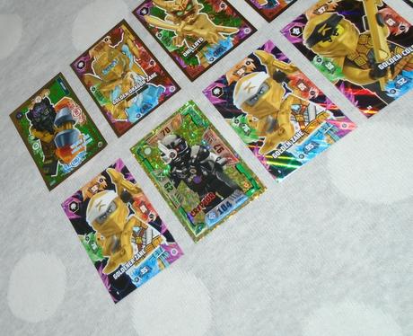 Ninjago lego karty,