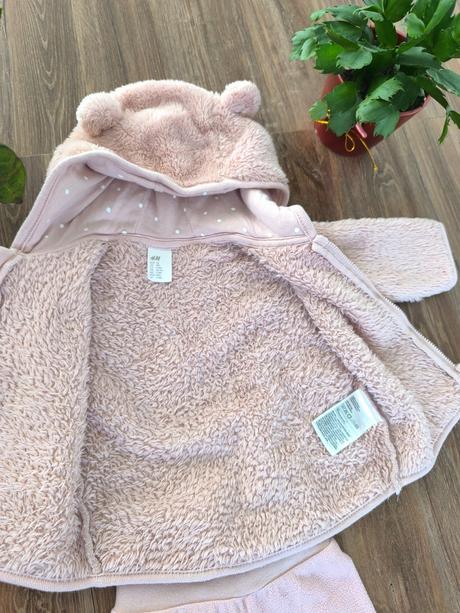 Hm ružový set veľkosť 62, h&m,62