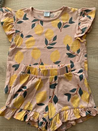 Lindex súprava citróny 98/104, lindex,104