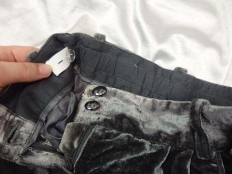 Kvalitné detské zamatové kraťasy, next,116