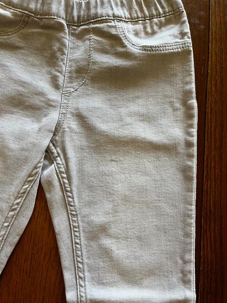 Riflové pohodlné jegginsy, h&m,122