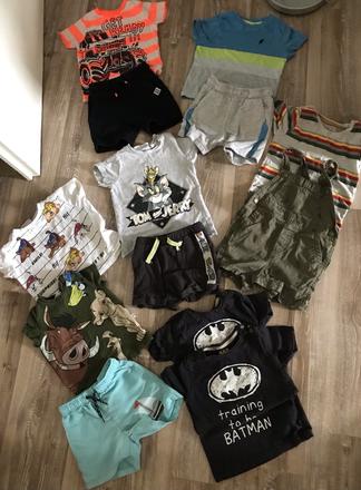 Balík letného oblečenia pre chlapčeka 86/98, 86–98