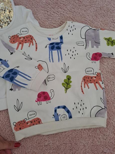 3x mikiny pre dievčatko, f&f,104