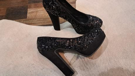 Čierne lodičky, deichmann,38