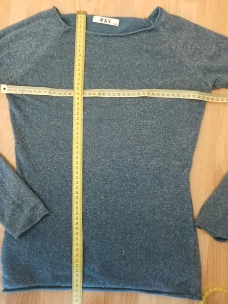 Svetrík so striebornou niťou, m