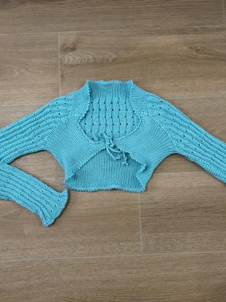 Tyrkysové bolerko, xs