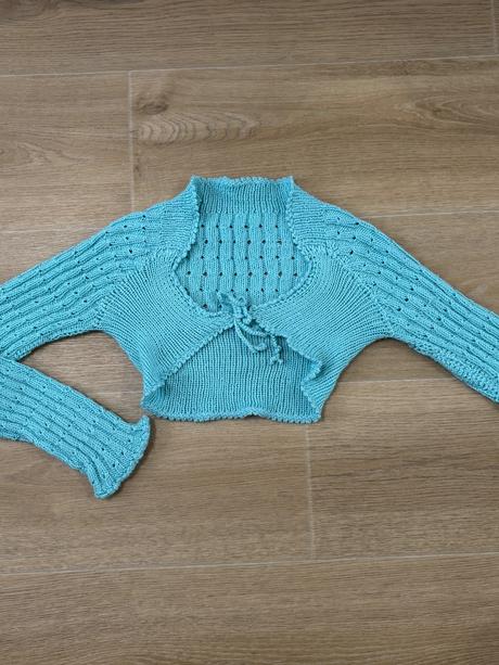 Tyrkysové bolerko, xs